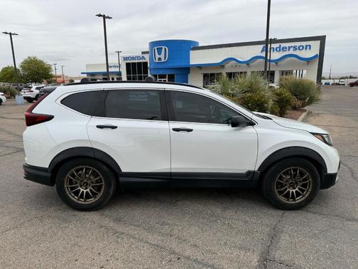 White 2020 Honda CR-V LX