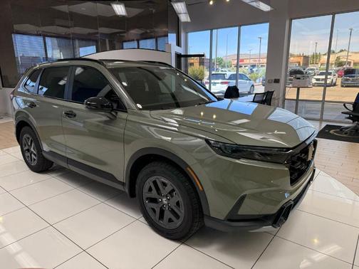 Ash Green 2026 Honda CR-V Hybrid TrailSport