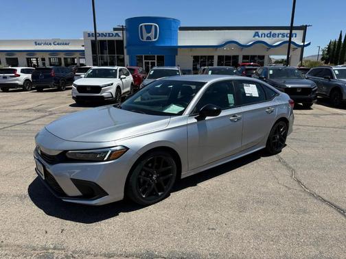 Lunar Silver Metallic 2024 Honda Civic Sport