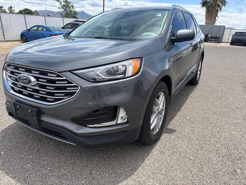 Gray Metallic 2021 Ford Edge SEL