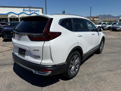 Platinum White Pearl 2022 Honda CR-V Hybrid Touring