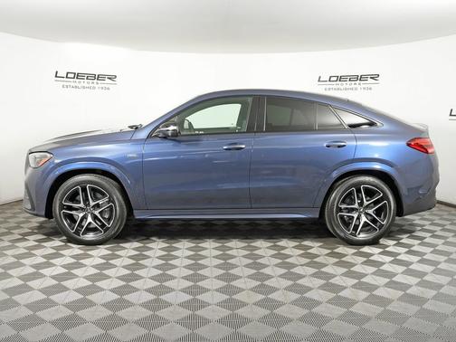 Twilight Blue Metallic 2025 Mercedes-Benz AMG GLE 53 4MATIC+ Coupe