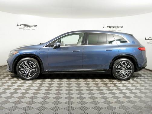 Twilight Blue Metallic 2023 Mercedes-Benz EQS 450 4MATIC