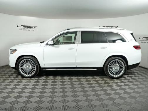 MANUFAKTUR Moonlight White Metallic 2026 Mercedes-Benz Maybach GLS 600 4MATIC