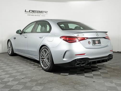 Cirrus Silver Metallic 2025 Mercedes-Benz AMG C 63