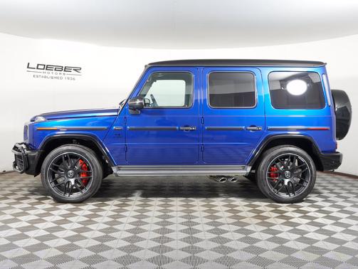 Brilliant Blue Metallic 2021 Mercedes-Benz AMG G 63 Base