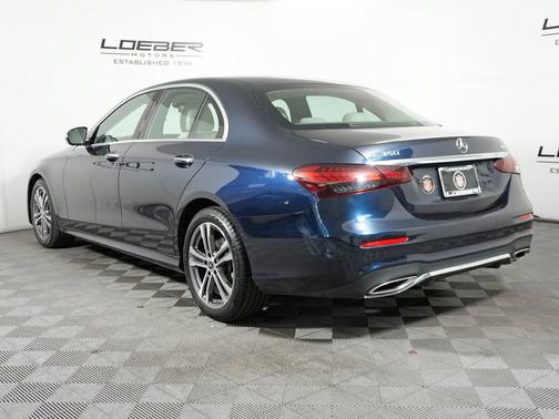 Nautical Blue 2022 Mercedes-Benz E-Class E 350 4MATIC