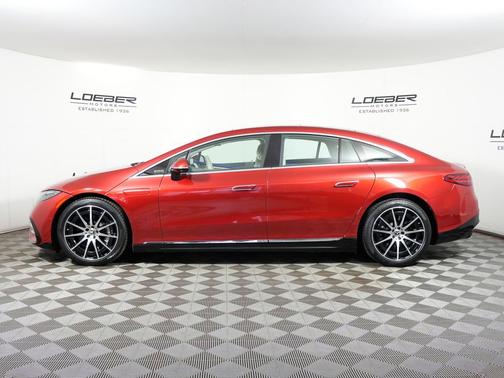MANUFAKTUR Cardinal Red Metallic 2023 Mercedes-Benz EQS 450+ 4MATIC