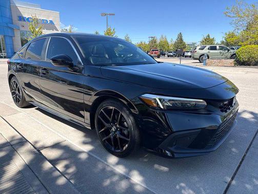 Crystal Black Pearl 2023 Honda Civic Sport Touring
