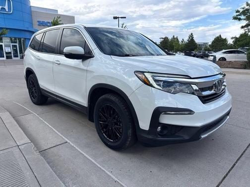 Platinum White Pearl 2021 Honda Pilot AWD EX-L