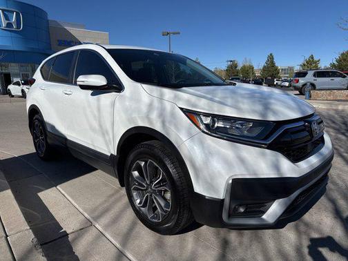 Platinum White Pearl 2020 Honda CR-V AWD EX-L