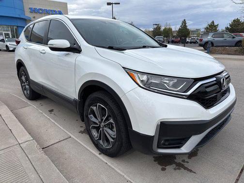 Platinum White Pearl 2020 Honda CR-V AWD EX-L