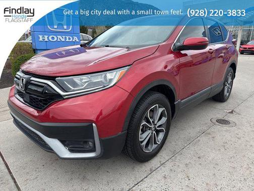 Radiant Red Metallic 2021 Honda CR-V AWD EX-L