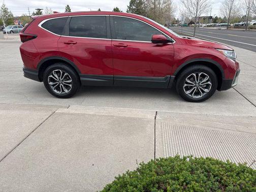 Radiant Red Metallic 2021 Honda CR-V AWD EX-L