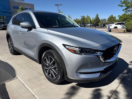 Sonic Silver Metallic 2017 Mazda CX-5 Grand Select