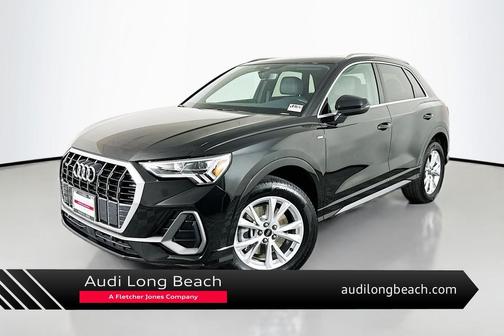 Mythos Black Metallic 2025 Audi Q3 Premium 45 TFSI S line quattro Tiptronic