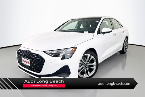 Glacier White Metallic 2026 Audi A3 Premium