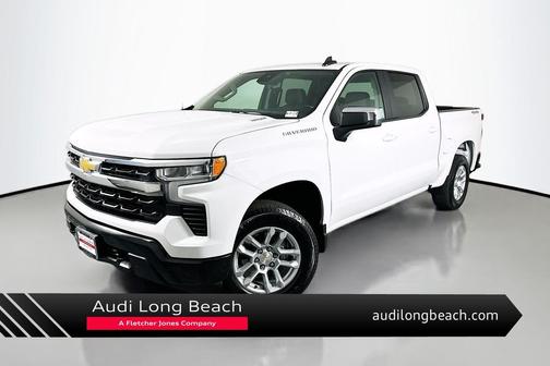 Summit White 2026 Chevrolet Silverado 1500 LT