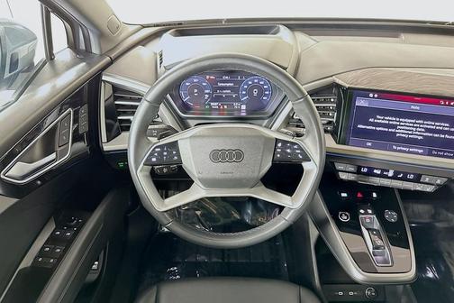 Pebble Gray 2024 Audi Q4 e-tron Prestige