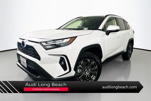 Wind Chill Pearl 2024 Toyota RAV4 Hybrid XLE Premium