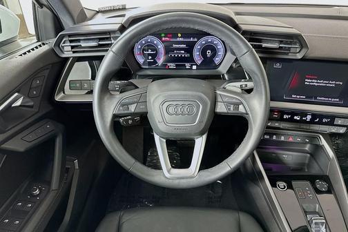 Glacier White Metallic 2023 Audi A3 Premium