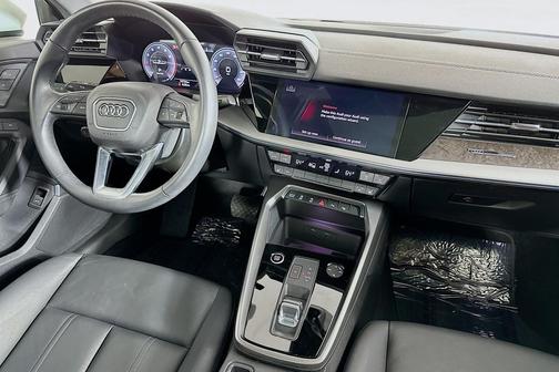 Glacier White Metallic 2023 Audi A3 Premium