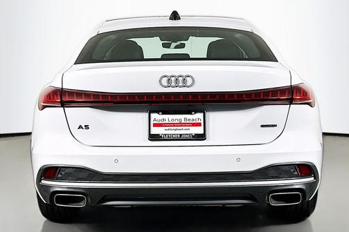 Glacier White Metallic 2025 Audi A5 Premium TFSI quattro S tronic