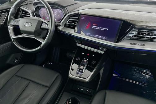 Mythos Black Metallic 2023 Audi Q4 e-tron Premium Plus 50 quattro