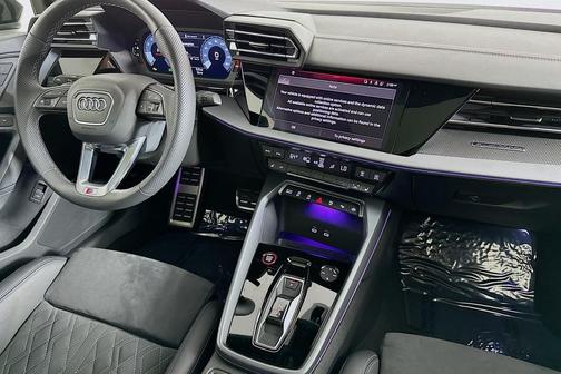 Glacier White Metallic 2025 Audi S3 Premium Plus TFSI quattro S tronic