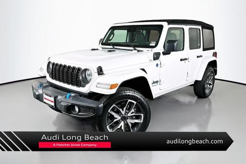 Bright White Clearcoat 2024 Jeep Wrangler 4xe Sport S