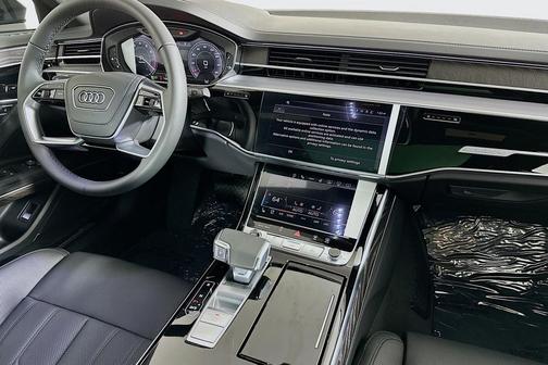 Mythos Black Metallic 2026 Audi A8 55 TFSI quattro Tiptronic