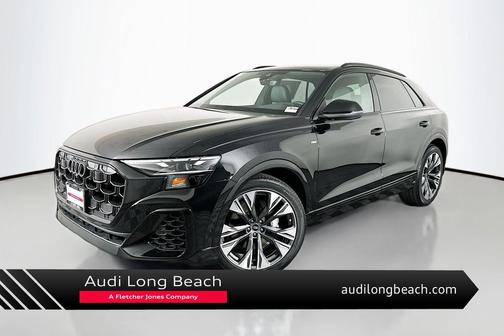 Mythos Black Metallic 2026 Audi Q8 55 Premium Plus