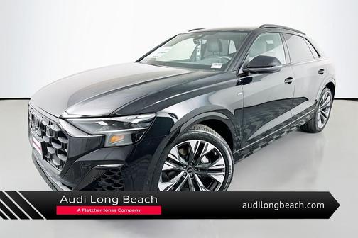 Mythos Black Metallic 2026 Audi Q8 55 Premium Plus