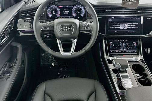 Mythos Black Metallic 2026 Audi Q8 55 Premium Plus