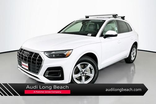 Glacier White Metallic 2023 Audi Q5 40 Premium
