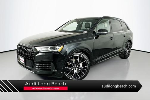 Mythos Black Metallic 2022 Audi Q7 55 Prestige