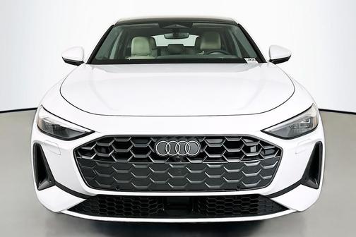 Glacier White Metallic 2026 Audi A5 Premium TFSI quattro S tronic