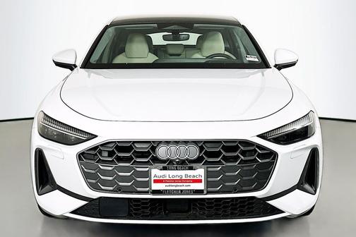 Glacier White Metallic 2025 Audi A5 Prestige TFSI quattro S tronic
