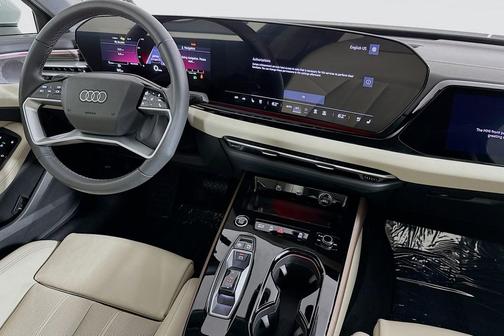 Glacier White Metallic 2025 Audi A5 Prestige TFSI quattro S tronic