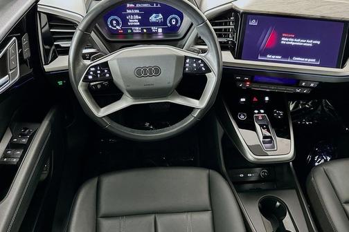 Mythos Black Metallic 2023 Audi Q4 e-tron Premium Plus 50 quattro