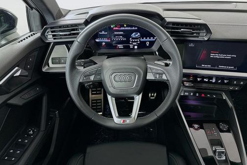 Glacier White Metallic 2024 Audi S3 Premium Plus TFSI quattro S tronic