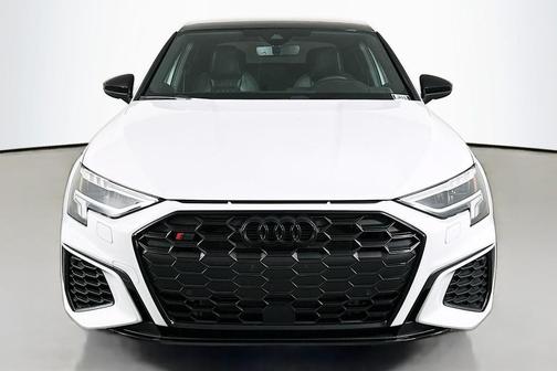 Glacier White Metallic 2024 Audi S3 Premium Plus TFSI quattro S tronic