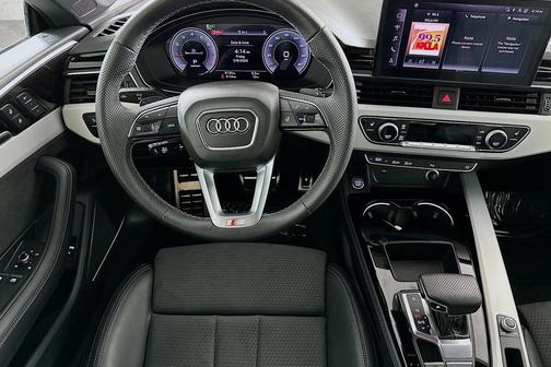 Mythos Black Metallic 2024 Audi A5 45 S line Premium Plus