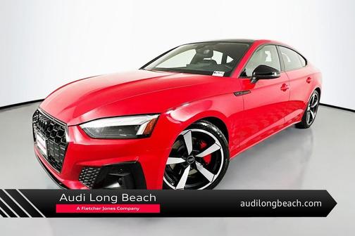 Tango Red Metallic 2023 Audi A5 Sportback 45 S Line Premium Plus