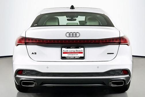 Glacier White Metallic 2026 Audi A5 Premium TFSI quattro S tronic