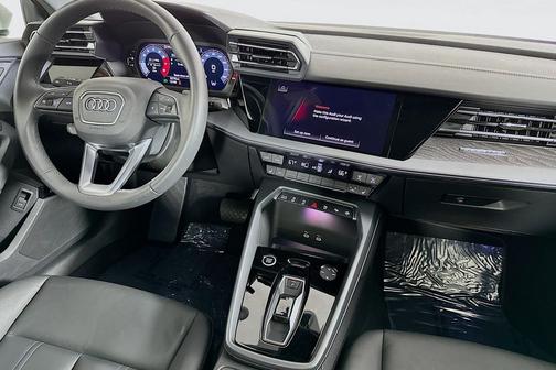 Glacier White Metallic 2025 Audi A3 Premium