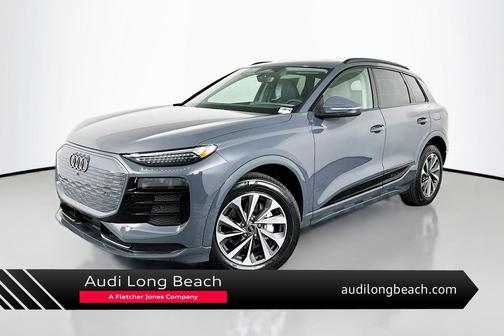 Magnet Gray 2025 Audi Q6 e-tron Premium Plus quattro