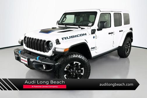 Bright White Clearcoat 2024 Jeep Wrangler 4xe Rubicon X