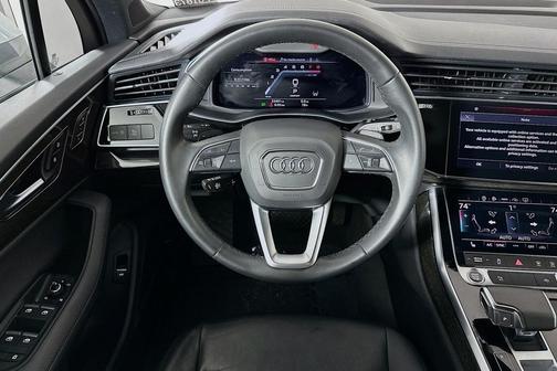 Carrara White 2023 Audi Q7 45 Premium Plus