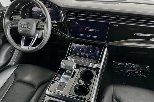 Carrara White 2023 Audi Q7 45 Premium Plus